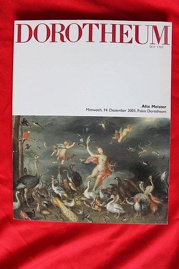 Sport & Hobby: AUKCIONI KATALOG DOROTHEUM, ALTE MEISTER, 14.12.2005. | Aukcioni at lalafo.rs — 2 Sport & Hobby: AUKCIONI KATALOG DOROTHEUM, ALTE MEISTER, 14.12.2005. | Aukcioni — 2