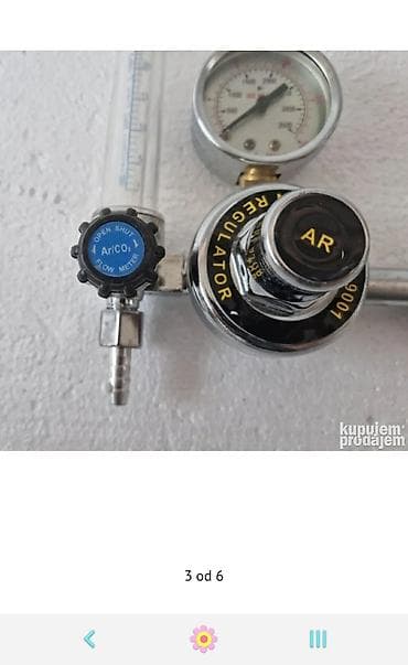 Prodajem nov i kvalitetan regulator za argon sa manometrom. Podaci na lalafo.rs — 1 Prodajem nov i kvalitetan regulator za argon sa manometrom. Podaci — 1