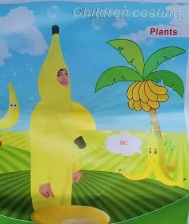 Kostim Banana (do 176 cm) Dobrodošli u Davidov shop online market na lalafo.rs Kostim Banana (do 176 cm) Dobrodošli u Davidov shop online market