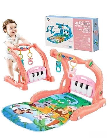 Guralice za bebe: Hodalica, piano i bebi teretana 3u1 set za devojčice na lalafo.rs — 2 Guralice za bebe: Hodalica, piano i bebi teretana 3u1 set za devojčice — 2