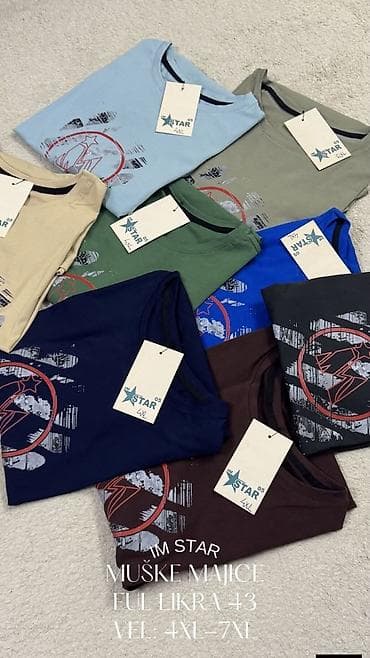 Muške Big majice
4 xl-7xl
2400
Ful likra na lalafo.rs Muške Big majice
4 xl-7xl
2400
Ful likra