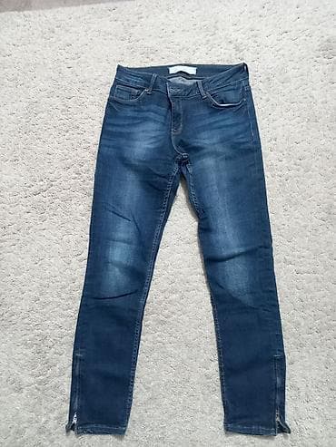Ženske skinny farmerke – Zara Basic Denim, M veličina - Tamno plave na lalafo.rs — 1 Ženske skinny farmerke – Zara Basic Denim, M veličina - Tamno plave — 1