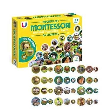 Montessori magnetni set – Animal Families: Farm (36 elemenata) na lalafo.rs Montessori magnetni set – Animal Families: Farm (36 elemenata)