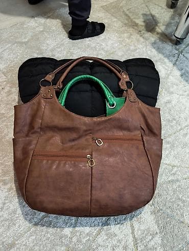 zenske broj: Velika ženska torba – braon, od veštačke kože - Materijal: mekana at lalafo.rs — 1 zenske broj: Velika ženska torba – braon, od veštačke kože - Materijal: mekana — 1