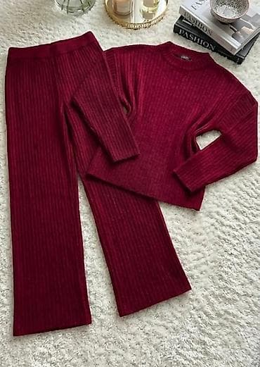 Pleten komplet za udobno svakodnevno nošenje: džemper + pantalone na lalafo.rs — 6 Pleten komplet za udobno svakodnevno nošenje: džemper + pantalone — 6