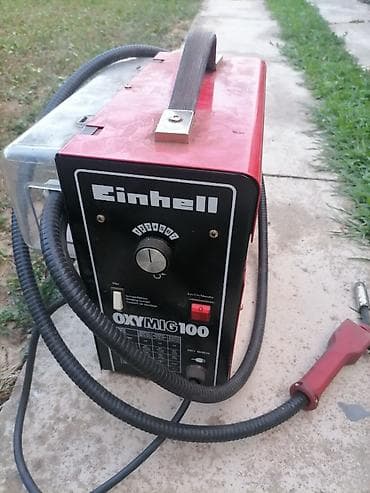 Einhell OxyMig 100 – MIG/MAG aparat za zavarivanje - Kompaktan žični na lalafo.rs — 7 Einhell OxyMig 100 – MIG/MAG aparat za zavarivanje - Kompaktan žični — 7