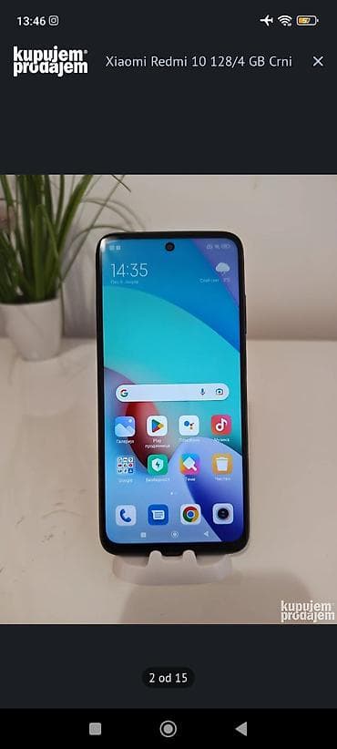 Imam Xiaomi Redmi 10 (4/128 GB), telefon je baš lepo očuvan i potpuno na lalafo.rs — 1 Imam Xiaomi Redmi 10 (4/128 GB), telefon je baš lepo očuvan i potpuno — 1