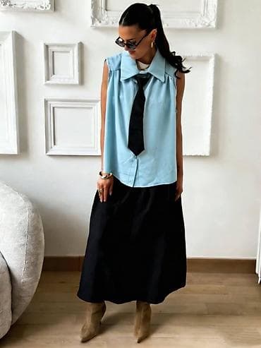 Women's Clothing: Bluzica + kravata = 🌼🌀🌀 at lalafo.rs — 7 Women's Clothing: Bluzica + kravata = 🌼🌀🌀 — 7