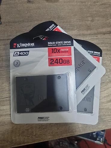 SSD KINGSTON 240GB A400 SATA 3 2.5. Novo, nekorisceno na lalafo.rs SSD KINGSTON 240GB A400 SATA 3 2.5. Novo, nekorisceno