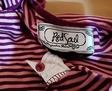 Ženska majica RedSoul, prugasta (ljubičasto–svetloružičaste pruge) na lalafo.rs — 2 Ženska majica RedSoul, prugasta (ljubičasto–svetloružičaste pruge) — 2