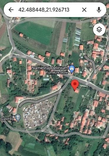 dve suknje po: Porodična kuća u izgradnji sa placem – lokacija: 42.488448, 21.926713 at lalafo.rs — 1 dve suknje po: Porodična kuća u izgradnji sa placem – lokacija: 42.488448, 21.926713 — 1