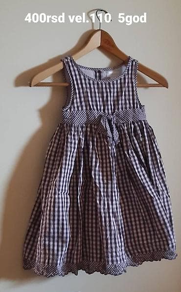 Dečija haljina Savannah – karo šara (crno‑bela) - Veličina: 110 na lalafo.rs — 1 Dečija haljina Savannah – karo šara (crno‑bela) - Veličina: 110 — 1