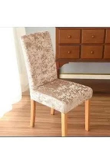 Elegantne presvlake za trpezarijske stolice – baršunasti izgled - na lalafo.rs — 3 Elegantne presvlake za trpezarijske stolice – baršunasti izgled - — 3
