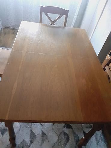 Prodajem trpezarijski sto (hrastovo drvo) masivan,bez na lalafo.rs — 3 Prodajem trpezarijski sto (hrastovo drvo) masivan,bez — 3