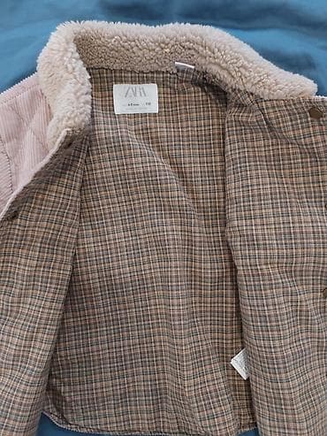 Jakna somotska za devojčice, 4-5 veličina, Zara, roze boje, nova na lalafo.rs — 4 Jakna somotska za devojčice, 4-5 veličina, Zara, roze boje, nova — 4