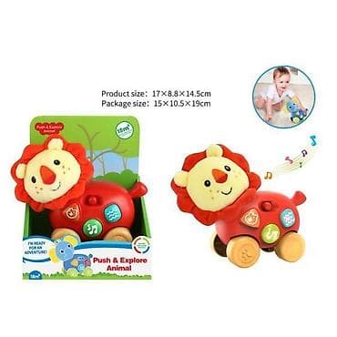 Baby Push Walkers: Interaktivna igračka „Push & Explore Animal“ – lav na točkićima - at lalafo.rs — 1 Baby Push Walkers: Interaktivna igračka „Push & Explore Animal“ – lav na točkićima - — 1