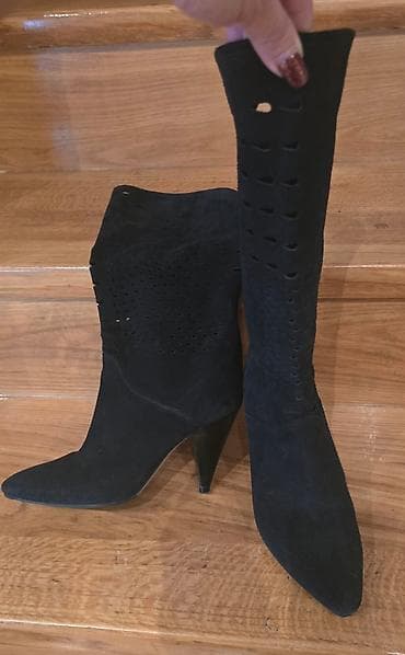 High boots, 38, color - Black at lalafo.rs — 2 High boots, 38, color - Black — 2