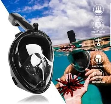 Full face maska za ronjenje sa držačem za kameru 🌊📷 Profesionalna na lalafo.rs — 1 Full face maska za ronjenje sa držačem za kameru 🌊📷 Profesionalna — 1