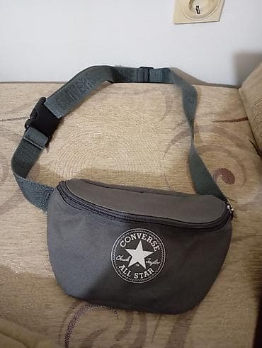 Converse All Star struk torbica (fanny pack) – tamnosiva - Brend na lalafo.rs Converse All Star struk torbica (fanny pack) – tamnosiva - Brend