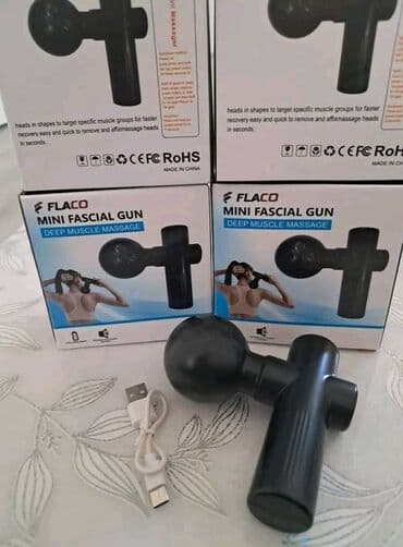 FLACO Mini Fascial Gun – ručni pištolj za dubinsku masažu mišića - at lalafo.rs — 1 FLACO Mini Fascial Gun – ručni pištolj za dubinsku masažu mišića - — 1