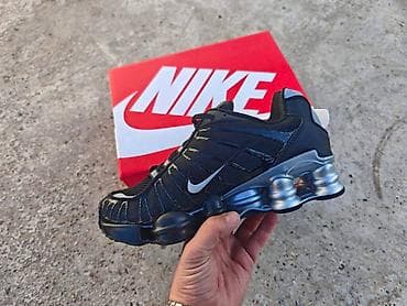 Nike Shox patike – crno/srebrne - Model: Nike Shox - Dizajn: crna na lalafo.rs — 3 Nike Shox patike – crno/srebrne - Model: Nike Shox - Dizajn: crna — 3