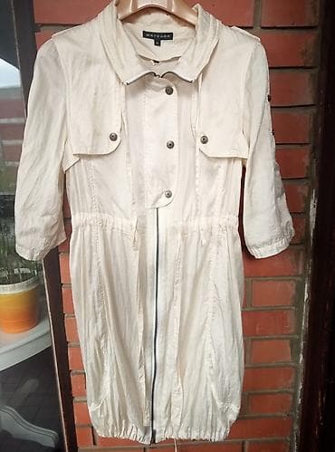 zenske broj: Prolećni satenski mantilić do kolena, krem boja, BROJ 38. KVALITETAN I at lalafo.rs — 4 zenske broj: Prolećni satenski mantilić do kolena, krem boja, BROJ 38. KVALITETAN I — 4