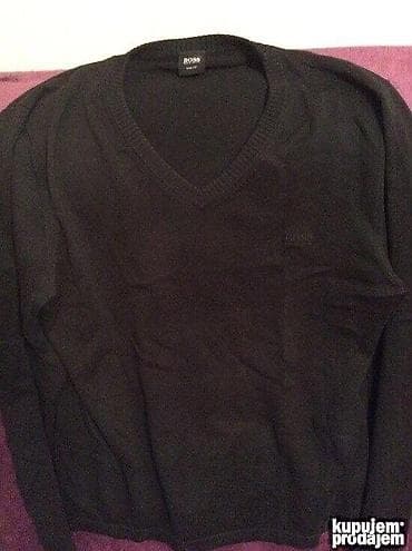 Original Hugo Boss dzemper L 100% cotton Crna boja Ramena 48-49cm na lalafo.rs — 1 Original Hugo Boss dzemper L 100% cotton Crna boja Ramena 48-49cm — 1