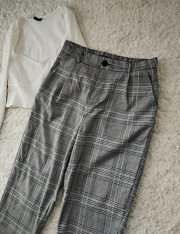 pantalone butiku ali: Sive pantalone na linije u boji udobne, sa dužinom do članka, dubljeg na lalafo.rs — 5 pantalone butiku ali: Sive pantalone na linije u boji udobne, sa dužinom do članka, dubljeg — 5