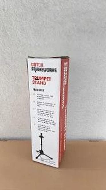 Duvački instrumenti: GATOR STALAK ZA TRUBU FRAMEWORKS TRIPOD STAND TRUMPET | na lalafo.rs — 5 Duvački instrumenti: GATOR STALAK ZA TRUBU FRAMEWORKS TRIPOD STAND TRUMPET | — 5
