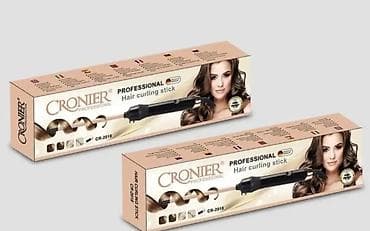 CRONIER Professional Hair Curling Stick – model CR-2018 - na lalafo.rs — 1 CRONIER Professional Hair Curling Stick – model CR-2018 - — 1