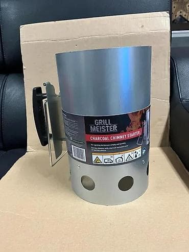 Home & Garden: Dimnjak za brikete/ugalj – Charcoal Chimney Starter (GRILL MEISTER) at lalafo.rs — 1 Home & Garden: Dimnjak za brikete/ugalj – Charcoal Chimney Starter (GRILL MEISTER) — 1