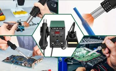 Hammers: ILIaILiB HX56 – 2‑u‑1 stanica za lemljenje vrućim vazduhom - at lalafo.rs — 2 Hammers: ILIaILiB HX56 – 2‑u‑1 stanica za lemljenje vrućim vazduhom - — 2