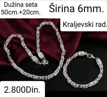 Set: Narukvica, Ogrlica na lalafo.rs Set: Narukvica, Ogrlica