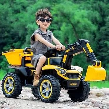 Toy Vehicles & Accessories: Dečiji električni bager/kipper vozilo na akumulator – off-road dizajn at lalafo.rs — 6 Toy Vehicles & Accessories: Dečiji električni bager/kipper vozilo na akumulator – off-road dizajn — 6