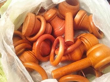 Drveni set za zavese – štapovi i prateća oprema - Dva drvena štapa za na lalafo.rs — 1 Drveni set za zavese – štapovi i prateća oprema - Dva drvena štapa za — 1