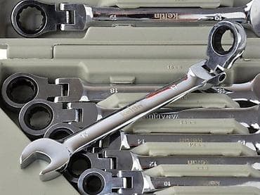 Tools & Equipment: Komplet ključeva sa zupčastim (ratchet) nastavkom u koferu - Set at lalafo.rs — 5 Tools & Equipment: Komplet ključeva sa zupčastim (ratchet) nastavkom u koferu - Set — 5