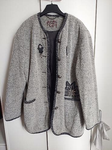 Ženski sako/jakna od vune u alpskom/tirolskom stilu. - Materijal na lalafo.rs — 1 Ženski sako/jakna od vune u alpskom/tirolskom stilu. - Materijal — 1