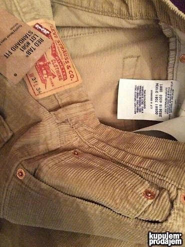 Men's Clothing: Original LeviS pantalone 34 98% cotton 2% elastin Teget plave Desni at lalafo.rs — 1 Men's Clothing: Original LeviS pantalone 34 98% cotton 2% elastin Teget plave Desni — 1