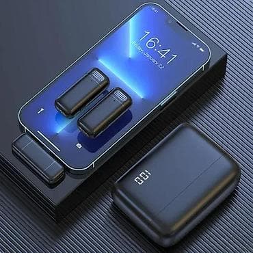 Set od dva bežična mikrofona tip C sa kutijom i prijemnikomT. Opis na lalafo.rs — 6 Set od dva bežična mikrofona tip C sa kutijom i prijemnikomT. Opis — 6