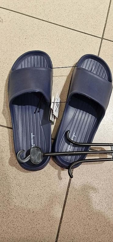 Muške papuče/slajd sandale DFT - Boja: crna, mat finiš - at lalafo.rs — 9 Muške papuče/slajd sandale DFT - Boja: crna, mat finiš - — 9