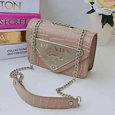 Elegantna ženska torba bež boje sa teksturom krokodilske kože. Torba at lalafo.rs — 3 Elegantna ženska torba bež boje sa teksturom krokodilske kože. Torba — 3