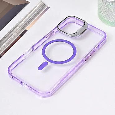 Maska Magsafe transparent za iPhone 16 Plus 6.7 ljubicasta na lalafo.rs — 3 Maska Magsafe transparent za iPhone 16 Plus 6.7 ljubicasta — 3