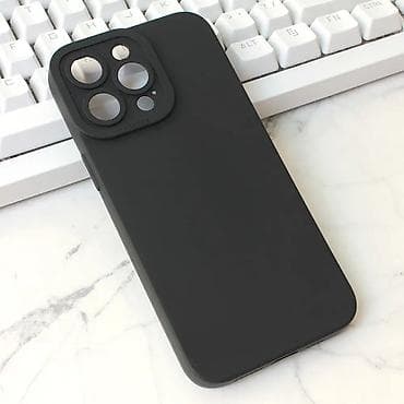 Maska Silikon Pro Camera za iPhone 15 Pro Max 6.7 crna. Uz brzu at lalafo.rs — 1 Maska Silikon Pro Camera za iPhone 15 Pro Max 6.7 crna. Uz brzu — 1