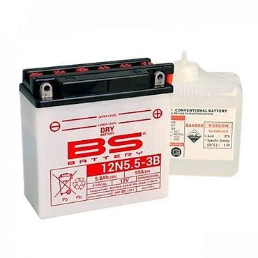 BS Battery 12N5.5-3B – suva olovna akumulatorska baterija za at lalafo.rs BS Battery 12N5.5-3B – suva olovna akumulatorska baterija za