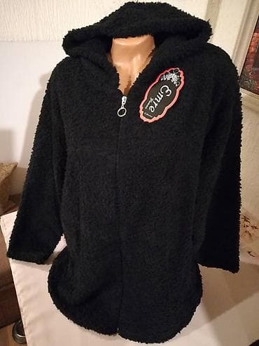 Novi zenski dzemper-duks sa kapuljacom Emre Crni 5XL 6XL. Turski na lalafo.rs — 5 Novi zenski dzemper-duks sa kapuljacom Emre Crni 5XL 6XL. Turski — 5