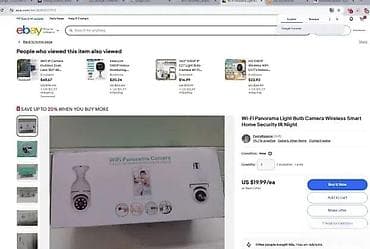 Video Surveillance: WiFi pametna sigurnosna kamera u obliku sijaličnog grla (E27) - at lalafo.rs — 10 Video Surveillance: WiFi pametna sigurnosna kamera u obliku sijaličnog grla (E27) - — 10