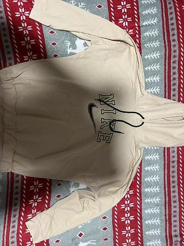 Duks, M, Nike, bоја - Bež, Sa kapuljačom na lalafo.rs Duks, M, Nike, bоја - Bež, Sa kapuljačom