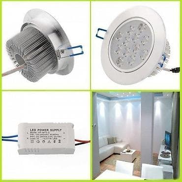 LED lampe za ugradnju 12W. PROLEĆNA RASPRODAJNA AKCIJA 11-30% DO na lalafo.rs — 9 LED lampe za ugradnju 12W. PROLEĆNA RASPRODAJNA AKCIJA 11-30% DO — 9