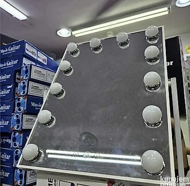 LED kozmetičko ogledalo sa sijalicama – “Hollywood” stil - 12 LED na lalafo.rs — 2 LED kozmetičko ogledalo sa sijalicama – “Hollywood” stil - 12 LED — 2
