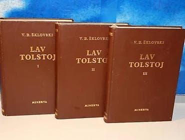 Šklovski LAV TOLSTOJ 1-3 kompletViktor Borisovič Šklovski Minerva na lalafo.rs — 1 Šklovski LAV TOLSTOJ 1-3 kompletViktor Borisovič Šklovski Minerva — 1